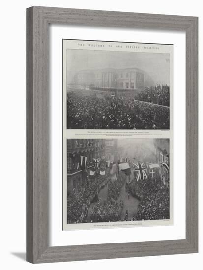 The Welcome to Our Citizen Soldiers-null-Framed Giclee Print