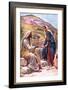 The Well of Sychar-Harold Copping-Framed Giclee Print