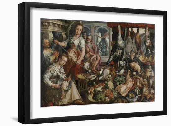 The Well-Stocked Kitchen, 1566-Joachim Beuckelaer-Framed Giclee Print