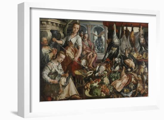 The Well-Stocked Kitchen, 1566-Joachim Beuckelaer-Framed Giclee Print