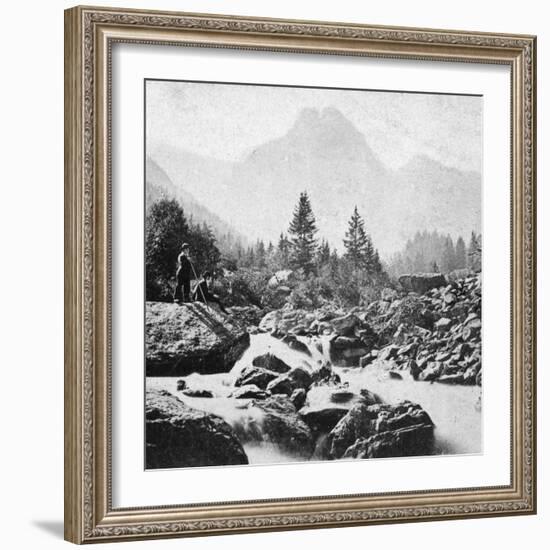 The Wellhorn at Rosenlain, Switzerland, Early 20th Century-Underwood & Underwood-Framed Giclee Print