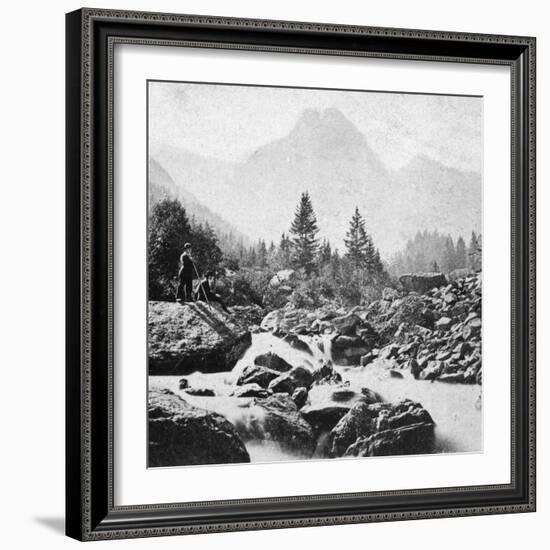 The Wellhorn at Rosenlain, Switzerland, Early 20th Century-Underwood & Underwood-Framed Giclee Print