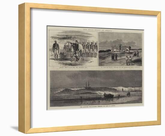 The West Coast of Africa-null-Framed Giclee Print