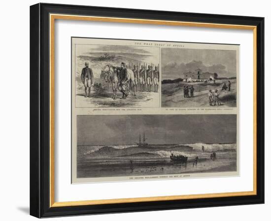 The West Coast of Africa-null-Framed Giclee Print