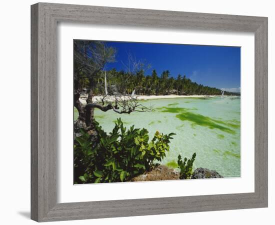 The West Coast of the Island of Boracay, off the Coast of Panay, Philippines, Asia-Robert Francis-Framed Photographic Print