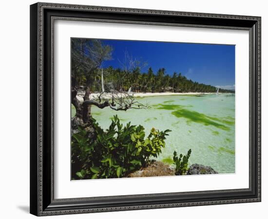 The West Coast of the Island of Boracay, off the Coast of Panay, Philippines, Asia-Robert Francis-Framed Photographic Print