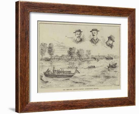 The West-End Amateur Rowing Association's Regatta-Thomas Harrington Wilson-Framed Giclee Print