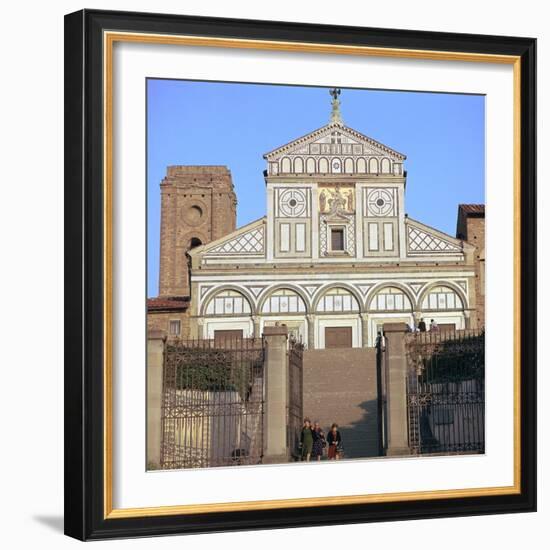 The West Facade of San Miniato Al Monte, 12th Century-CM Dixon-Framed Photographic Print