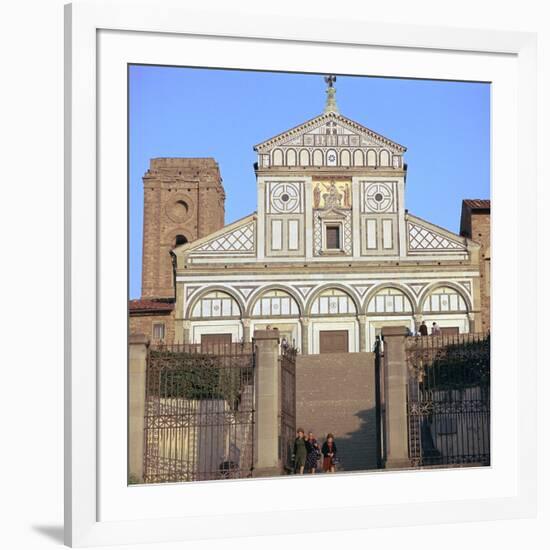 The West Facade of San Miniato Al Monte, 12th Century-CM Dixon-Framed Photographic Print