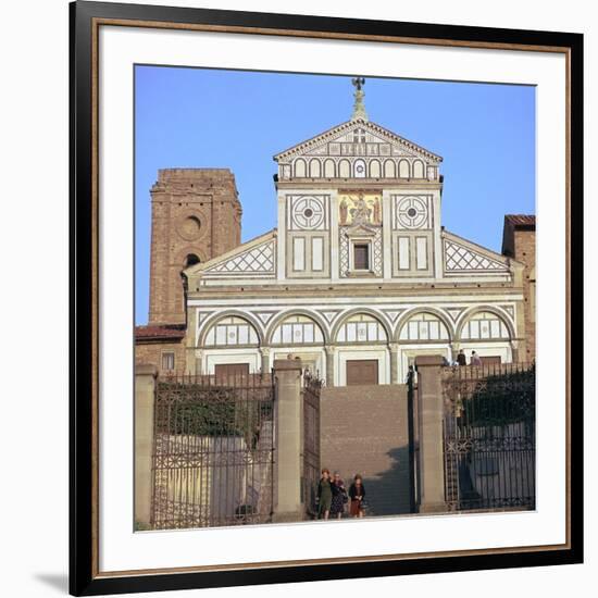 The West Facade of San Miniato Al Monte, 12th Century-CM Dixon-Framed Photographic Print