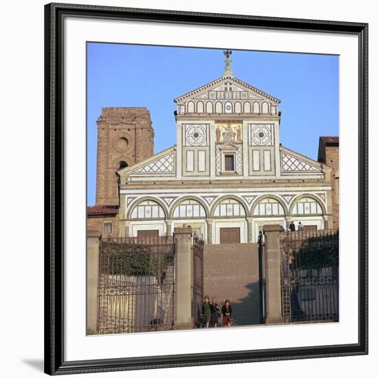 The West Facade of San Miniato Al Monte, 12th Century-CM Dixon-Framed Photographic Print