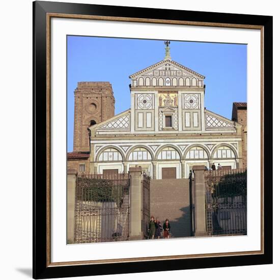 The West Facade of San Miniato Al Monte, 12th Century-CM Dixon-Framed Photographic Print