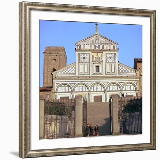 The West Facade of San Miniato Al Monte, 12th Century-CM Dixon-Framed Photographic Print