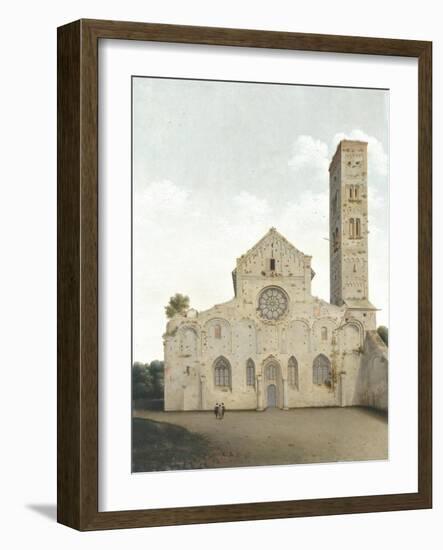 The West Facade of the Church of Saint Mary in Utrecht-Pieter Saenredam-Framed Giclee Print