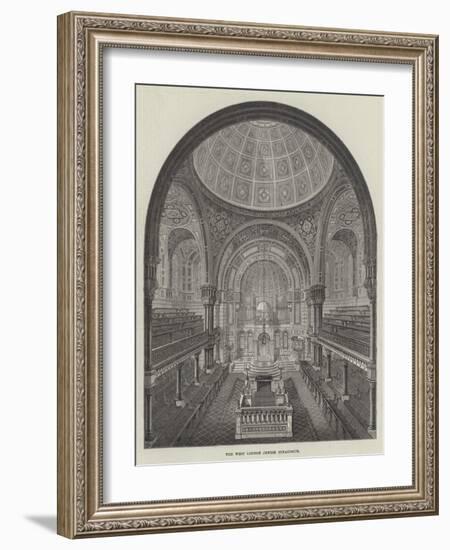 The West London Jewish Synagogue-Frank Watkins-Framed Giclee Print