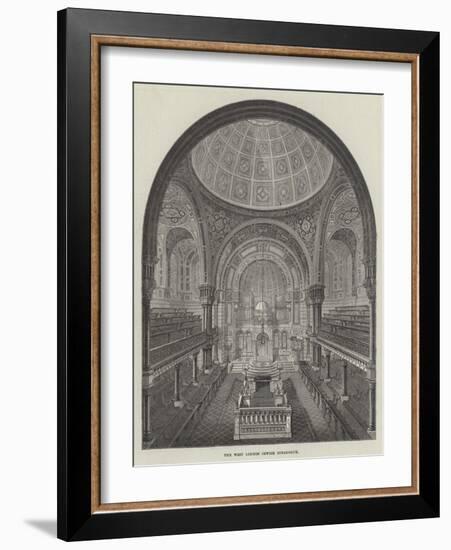 The West London Jewish Synagogue-Frank Watkins-Framed Giclee Print