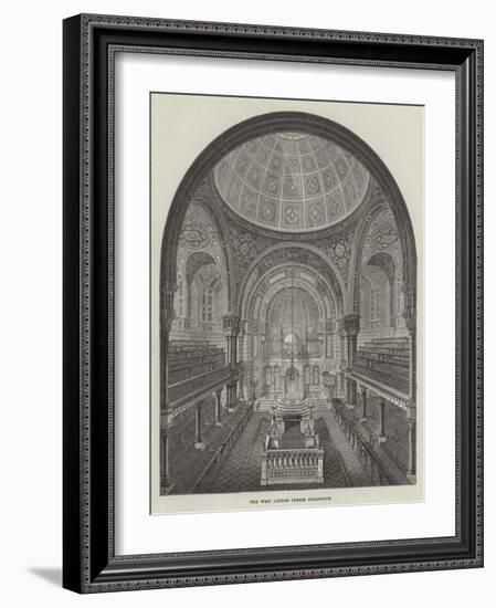 The West London Jewish Synagogue-Frank Watkins-Framed Giclee Print