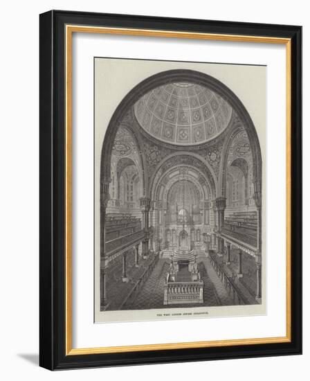 The West London Jewish Synagogue-Frank Watkins-Framed Giclee Print