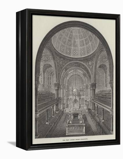 The West London Jewish Synagogue-Frank Watkins-Framed Premier Image Canvas