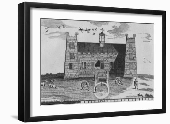 'The West Prospect of Lumley-Castle', c1767-Unknown-Framed Giclee Print