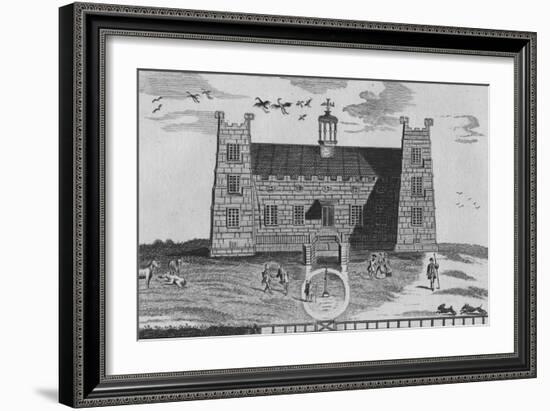 'The West Prospect of Lumley-Castle', c1767-Unknown-Framed Giclee Print