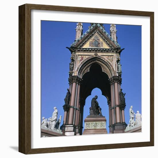 The West Side of the Albert Memorial, 19th Century-CM Dixon-Framed Photographic Print