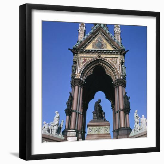 The West Side of the Albert Memorial, 19th Century-CM Dixon-Framed Photographic Print