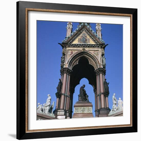 The West Side of the Albert Memorial, 19th Century-CM Dixon-Framed Photographic Print