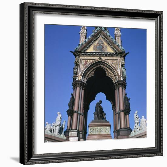 The West Side of the Albert Memorial, 19th Century-CM Dixon-Framed Photographic Print