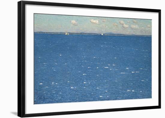 The West Winds, Isles of Shoals-Frederick Childe Hassam-Framed Giclee Print