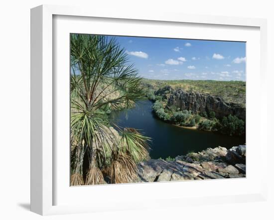 The Western End of Katherine Gorge in Nitmiluk National Park, the Top End, Australia-Robert Francis-Framed Photographic Print