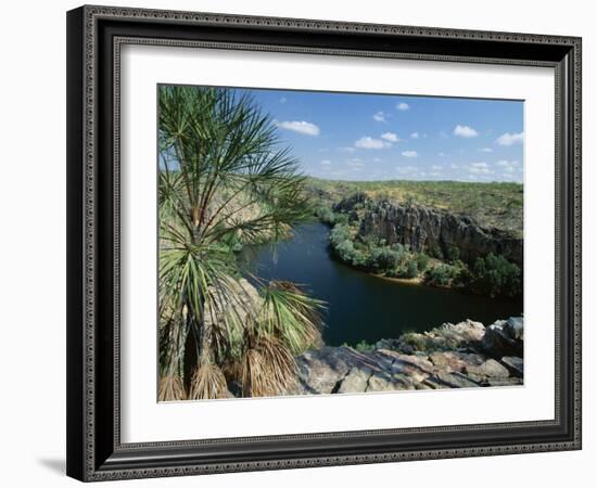 The Western End of Katherine Gorge in Nitmiluk National Park, the Top End, Australia-Robert Francis-Framed Photographic Print