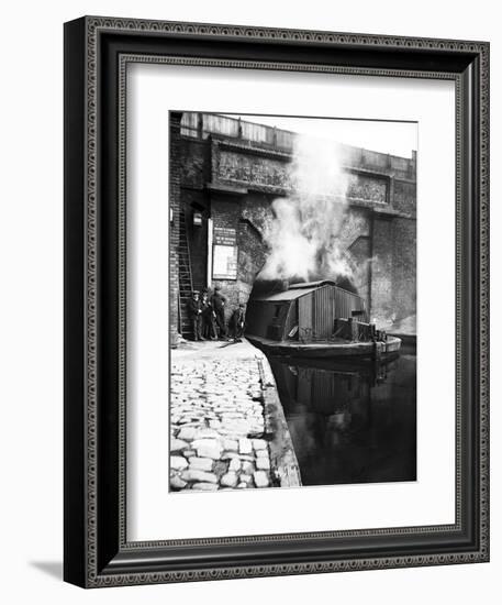 The Western Entrance to Pentonville Tunnel, Regent's Canal, London, C1905-null-Framed Photographic Print