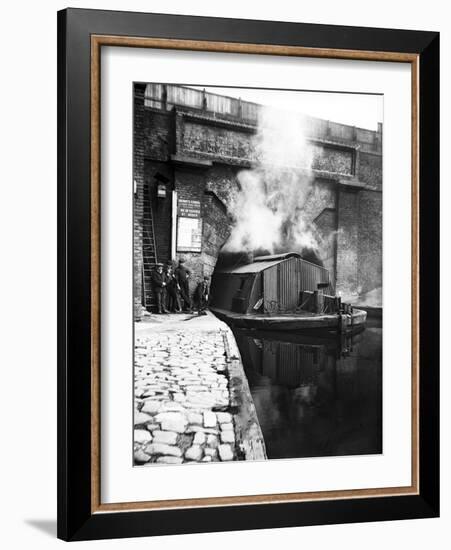 The Western Entrance to Pentonville Tunnel, Regent's Canal, London, C1905-null-Framed Photographic Print