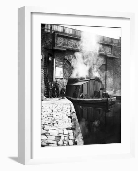 The Western Entrance to Pentonville Tunnel, Regent's Canal, London, C1905-null-Framed Photographic Print