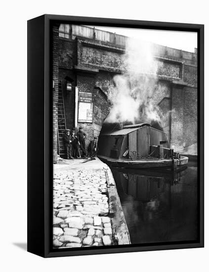 The Western Entrance to Pentonville Tunnel, Regent's Canal, London, C1905-null-Framed Premier Image Canvas