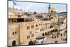 The Western Wall,Temple Mount, Jerusalem, Israel-Zhukov-Mounted Photographic Print