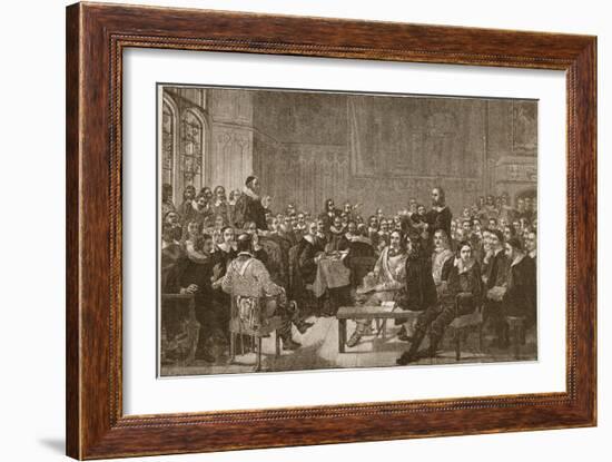 The Westminster Assembly of Divines-John Rogers Herbert-Framed Giclee Print