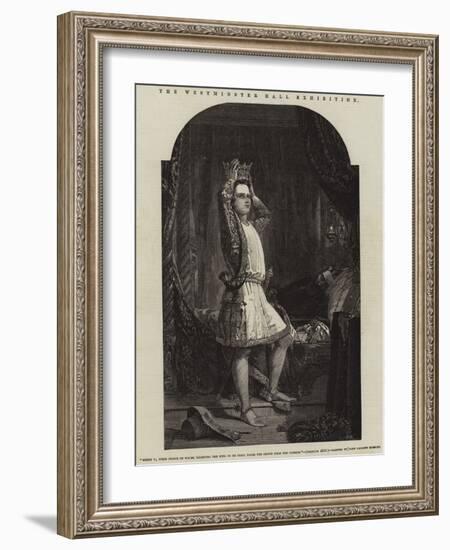 The Westminster Hall Exhibition-John Callcott Horsley-Framed Giclee Print