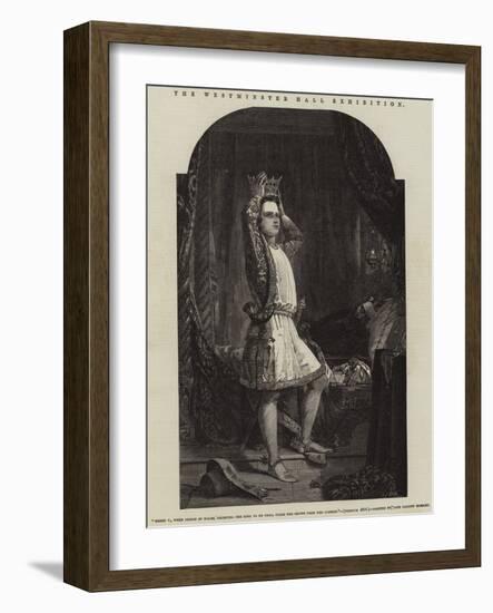 The Westminster Hall Exhibition-John Callcott Horsley-Framed Giclee Print