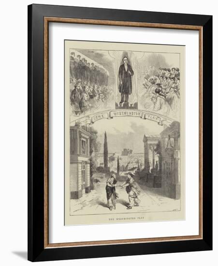 The Westminster Play-Godefroy Durand-Framed Giclee Print