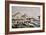 The Whale Fishery Layin On-Currier & Ives-Framed Giclee Print