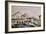 The Whale Fishery Layin On-Currier & Ives-Framed Giclee Print