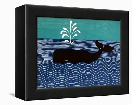 The Whale-Stephen Huneck-Framed Premier Image Canvas