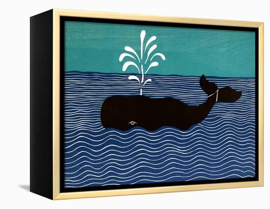 The Whale-Stephen Huneck-Framed Premier Image Canvas