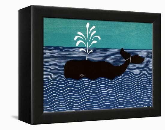 The Whale-Stephen Huneck-Framed Premier Image Canvas
