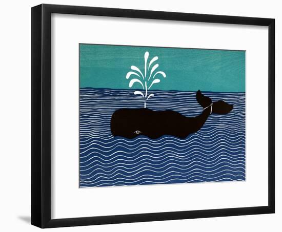 The Whale-Stephen Huneck-Framed Premium Giclee Print