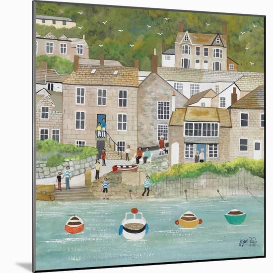 The Wharf at Mousehole-Judy Joel-Mounted Giclee Print