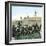 The Wharf Landing of French Troops, Canton (China), 1860-Leon, Levy et Fils-Framed Photographic Print