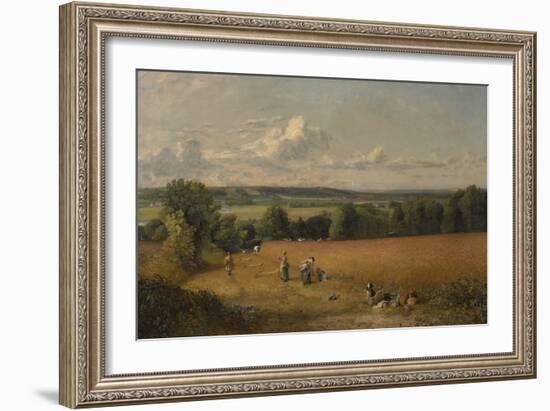 The Wheat Field, 1816 (Oil on Canvas)-John Constable-Framed Giclee Print